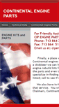 Mobile Screenshot of continentalengineparts.net